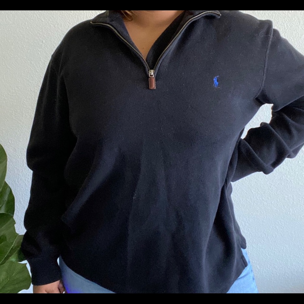 Ralph Lauren sweatshirt.